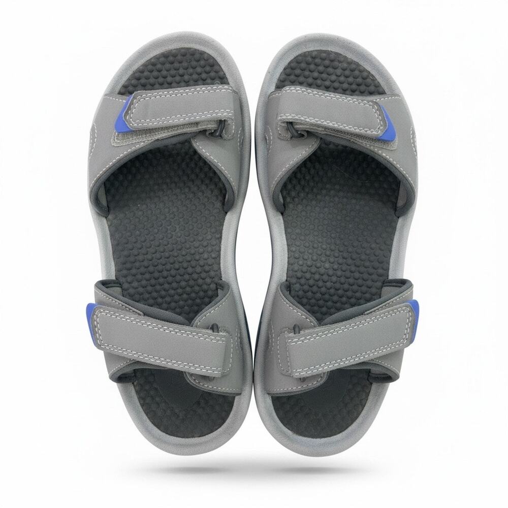 Khombu coral adjustable straps women’s 9m sport gray and blue sandals.